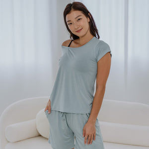 Everyday Modal® Fabric Loungewear Set in Cloud Matcha