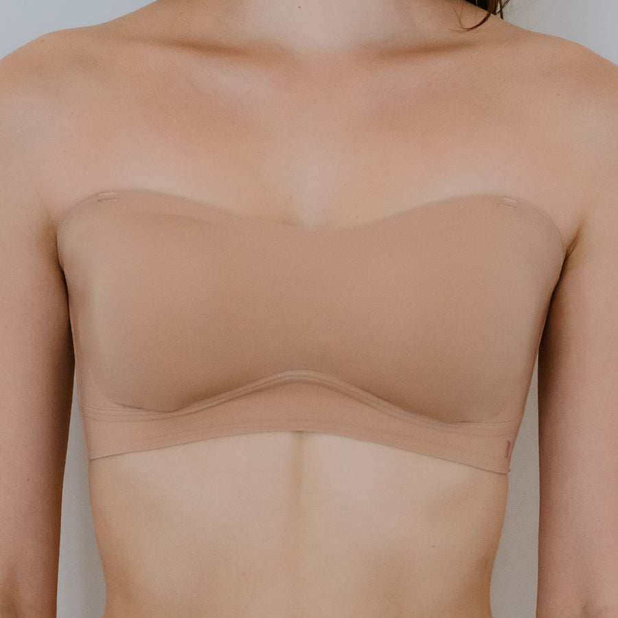 air-ee Multi-Way Bandeau Slim (Signature Edition) - Milk Tea