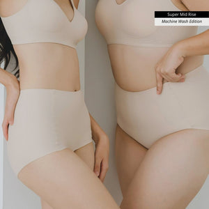 Forme Seamless Super Mid-Rise Rise Cheekie in Barely Nude