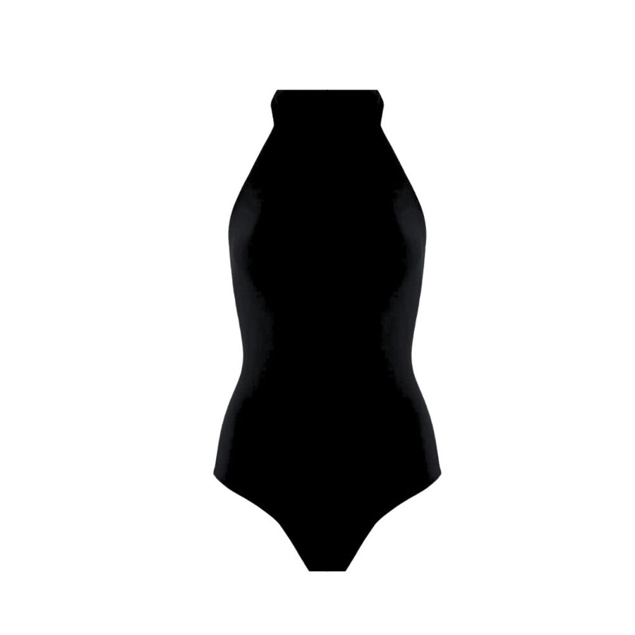 air-ee HalterMuse BareBack Seamless Bodysuit (Signature Edition) in Black