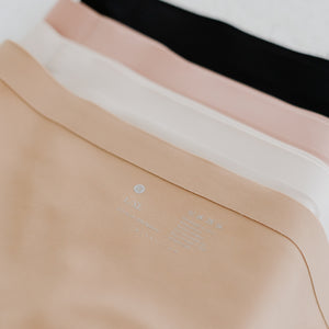 Premium Mid-Rise Seamless Butthugger in Beige Nude