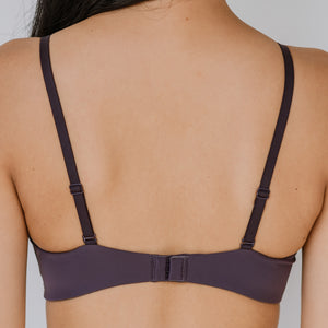 On Cloud Nine! All Day Lightly-Lined Bralette in Powder Plum