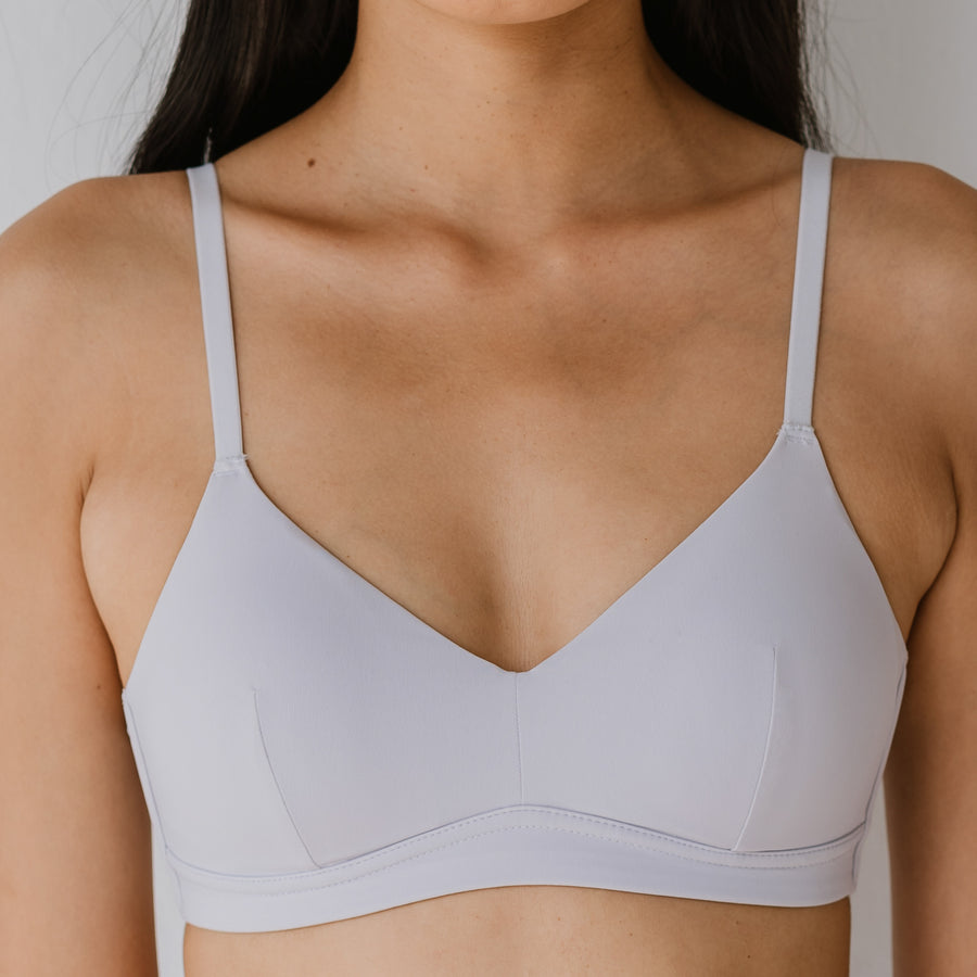 On Cloud Nine! All Day Lightly-Lined Bralette in Powder Sesame