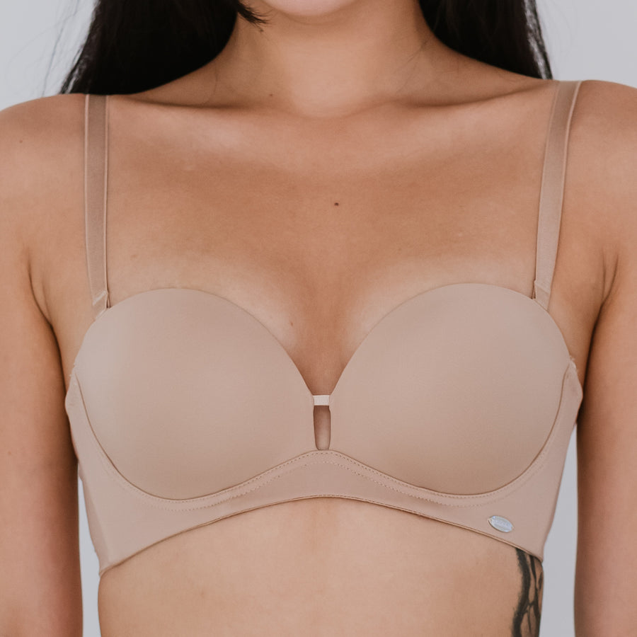 The MVP Super Comfortable Wireless T-Shirt Bra (LYCRA® Fibre) in Ivory Nude