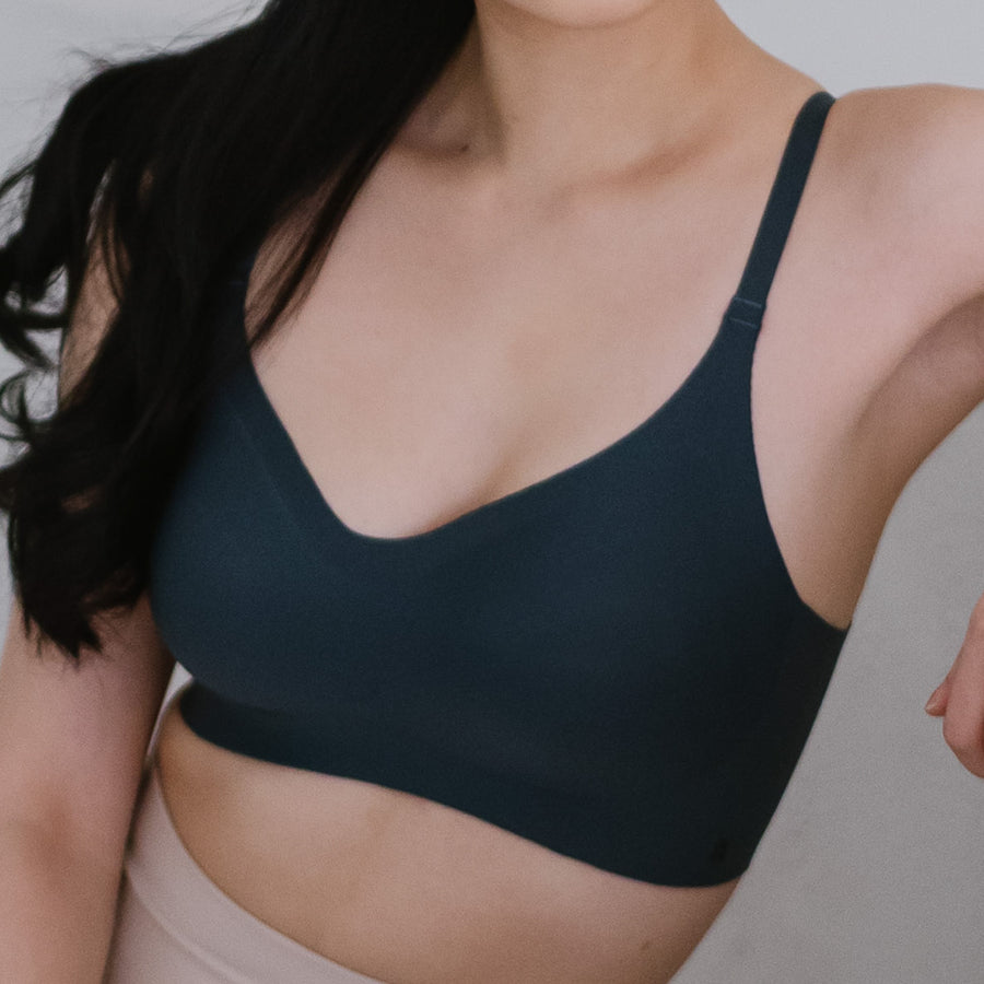 Air-ee Seamless Bra in Lush Teal (Limited Edition) - Thin Straps (Signature Edition)