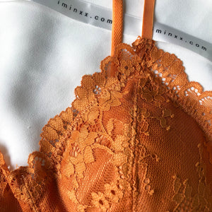 Blooming Love Bralette in Apricot