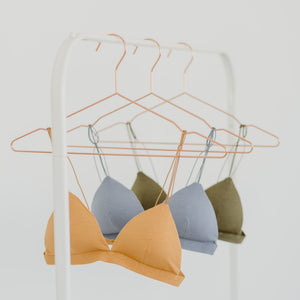Midnight Muse Bralette in Mustard (Size XL Only)