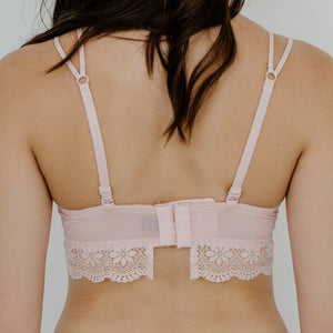 Enchanting Lacey Bralette V2.0 in Pink (Size XL Only)