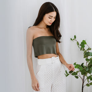 Versatile 3-in-1 Bra Top in Dark Sage (Size S only)