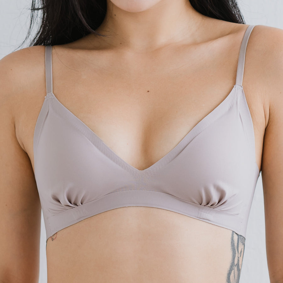 Jell-ee Deep-V U-Back Wireless Bra in Desert Sand (Signature Edition)