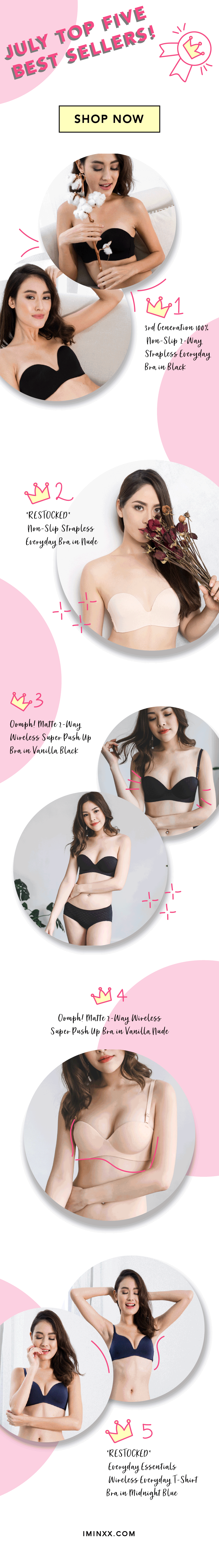 JULY TOP 5 BEST SELLERS, YOU DONT WANNA MISS!