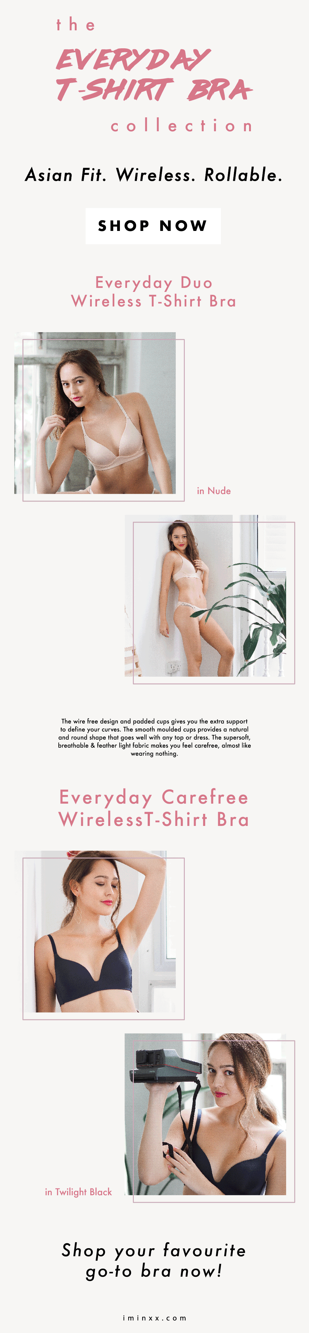 Everyday T-Shirt Bra Collection