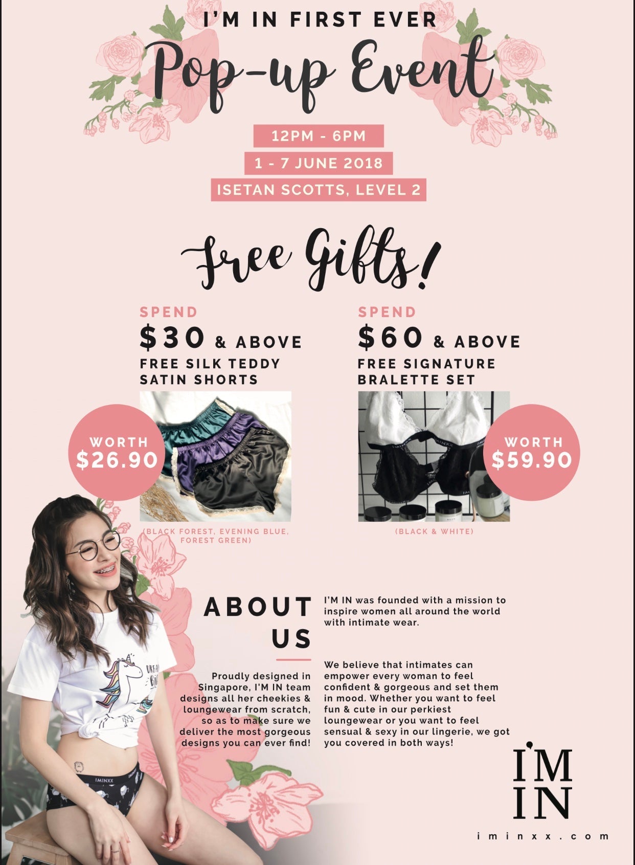 I'M IN Isetan Scotts Pop-Up Event