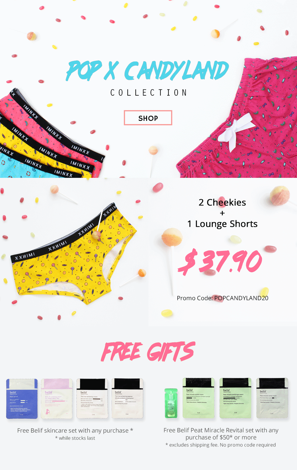 POP x CANDYLAND COLLECTION