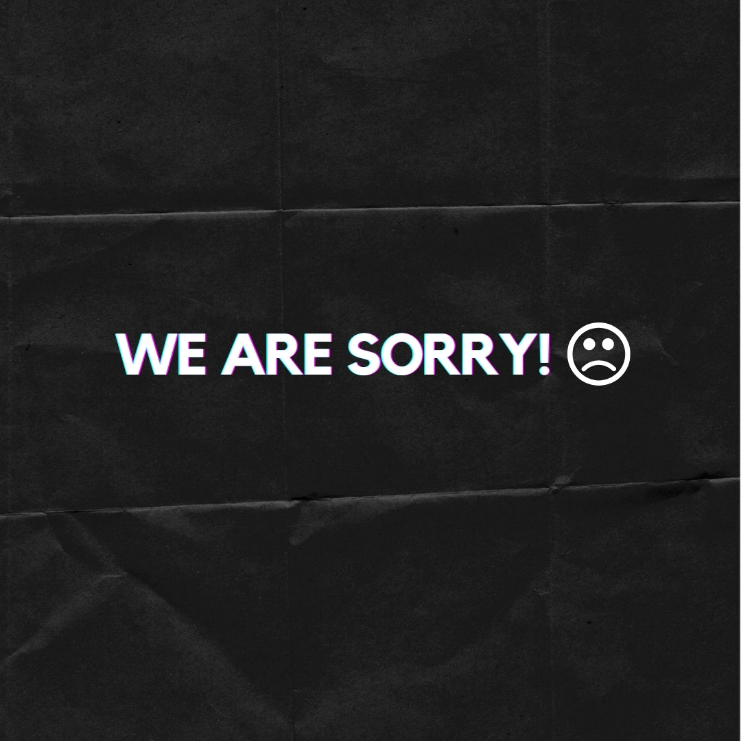 We are sorry!