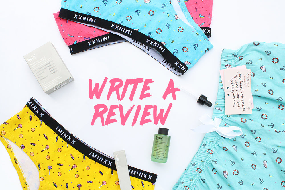 Write A Review and Get 500 Store Points! Last thru till 8th Aug!