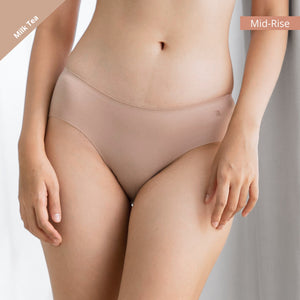 air-ee Cotton Mid-Rise Seamless Cheekies (Machine Wash Edition)