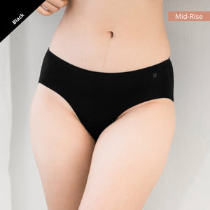 air-ee Cotton Mid-Rise Seamless Cheekies (Machine Wash Edition)