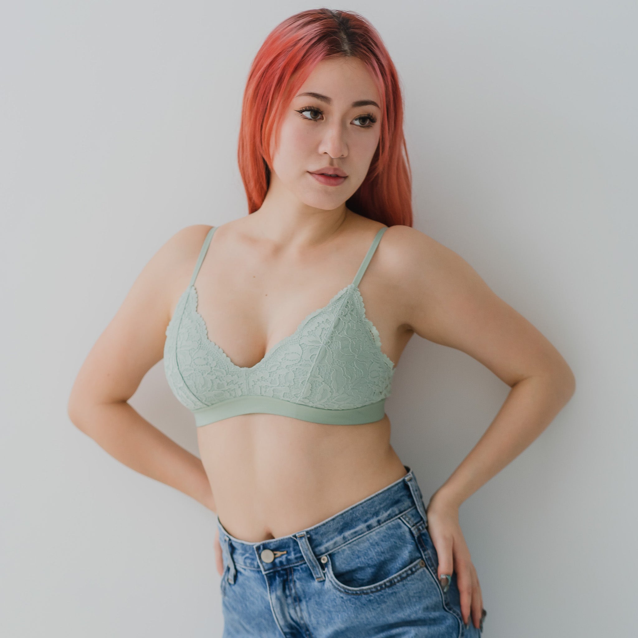 Lace Blossom! Lightly-Lined Bralette