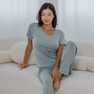 Everyday Modal® Fabric Lounge Pants in Cloud Matcha