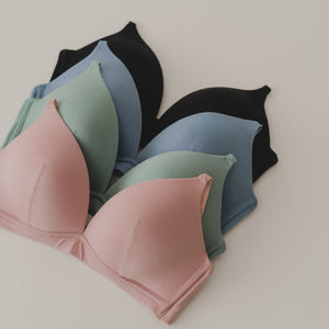 Supportive Flexi-Fit! Lightly-Lined Wireless Bra in Dusk Blush