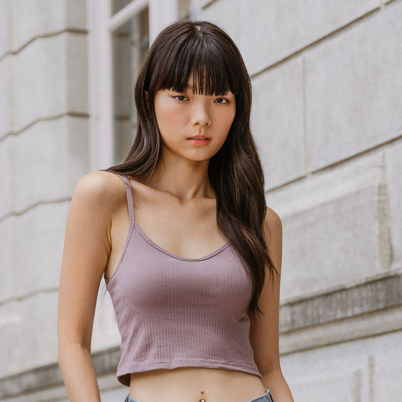 Urban Edge! Spag Bra Top (Ribbed Cotton)