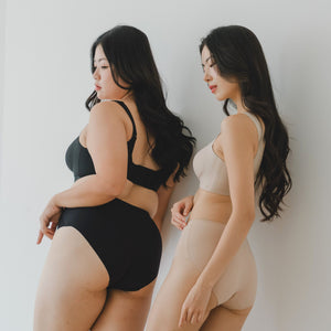 No-Camel-Toe SmoothGuard Seamless Mid-Rise Cheekie in Buttery Milk Tea