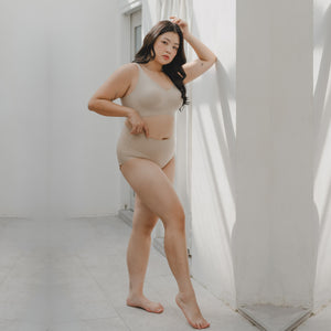air-ee+ Seamless Bra in Almond Nude (Signature Edition)
