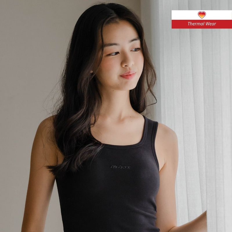 HeatHug! Thermal 2-in-1 Sleeveless with In-Built Bra Top
