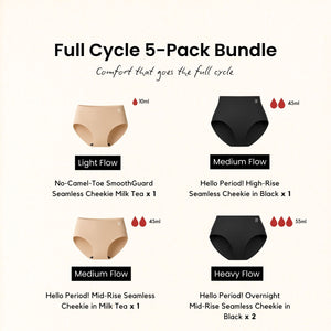 Hello Period! Full Cycle 5-Pack