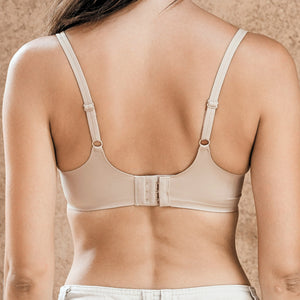 The Look Again Seamless Push Up T-shirt Bra in Chai Nude