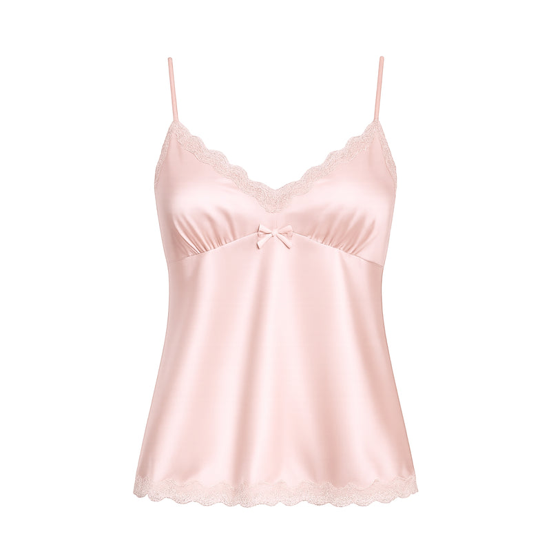 Soft Bloom Satin Bra Top