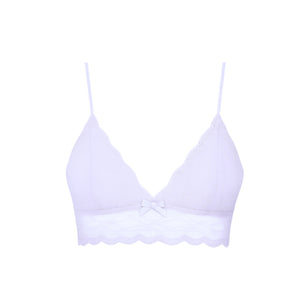 Full Bloom Lace Bralette in Lavender