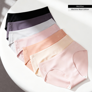 air-ee Cotton Mid-Rise Seamless Cheekies (Machine Wash Edition)