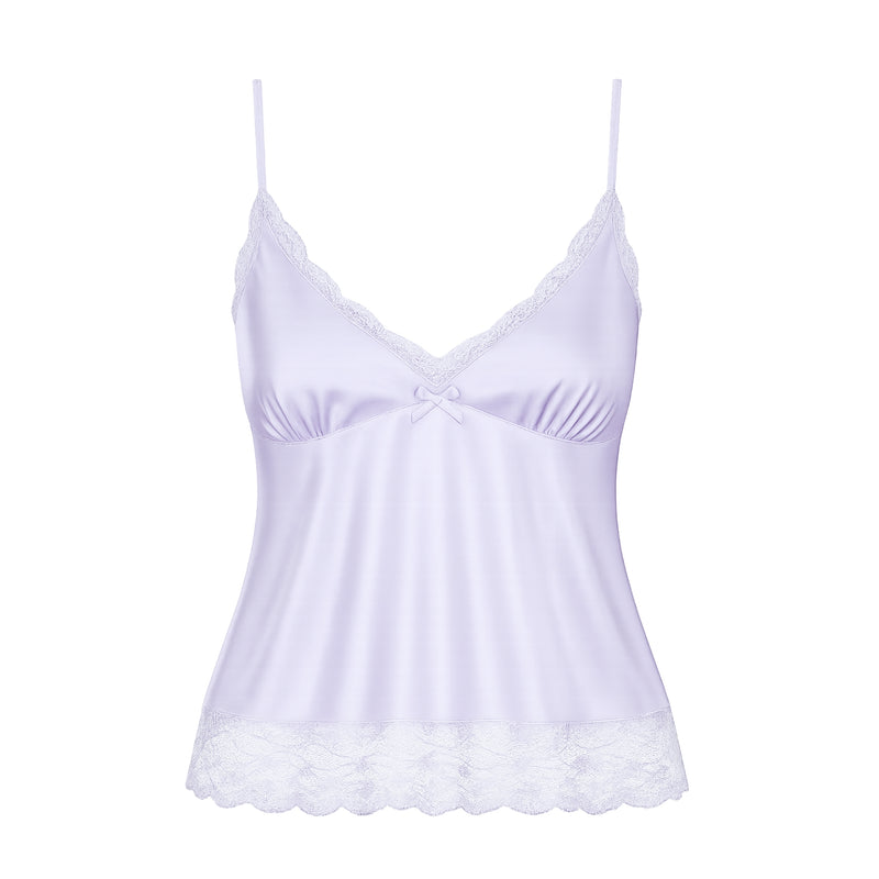 Full Bloom Satin Bra Top