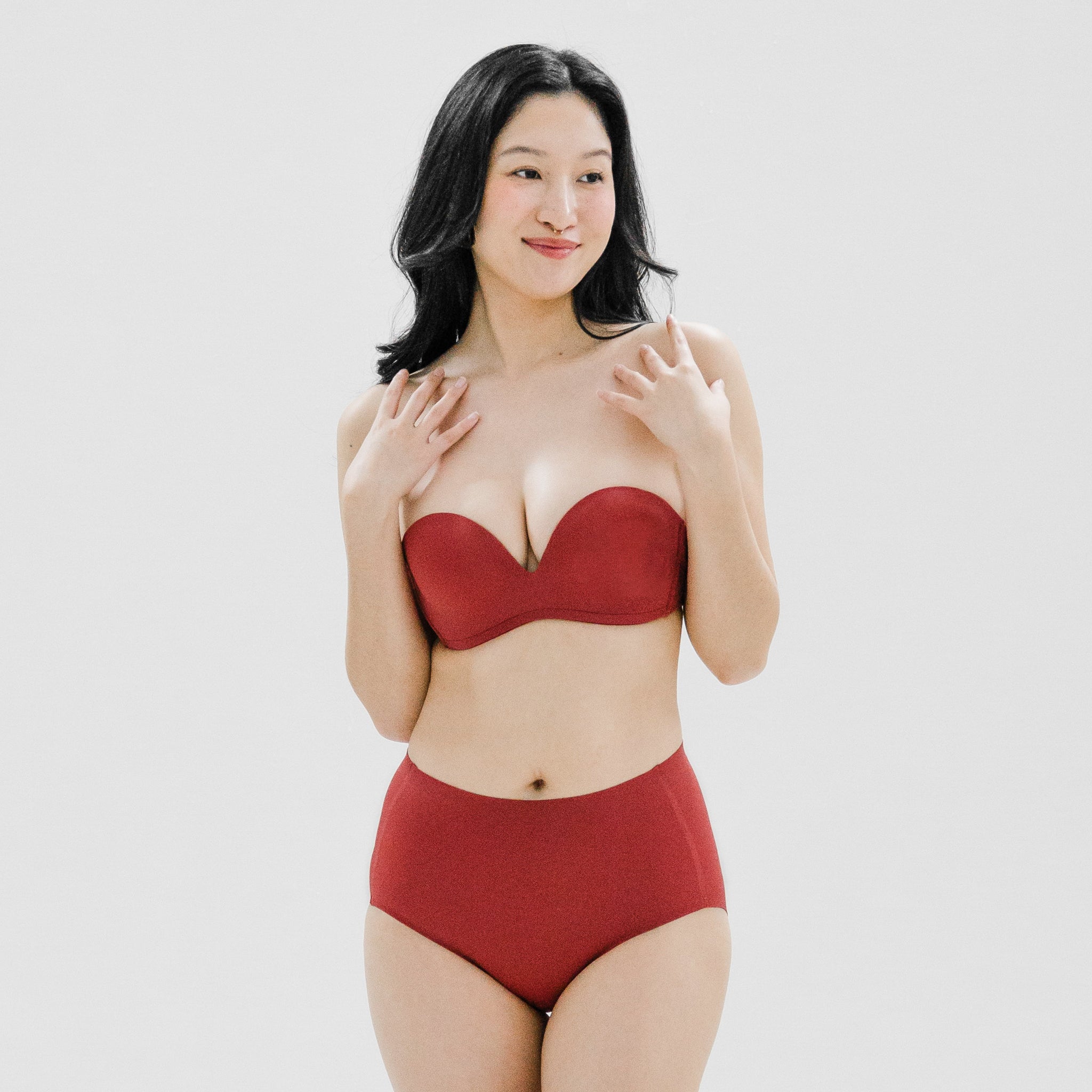 5th Gen 100% Non-Slip Strapless Bra in Cherry Cream (Limited Edition)