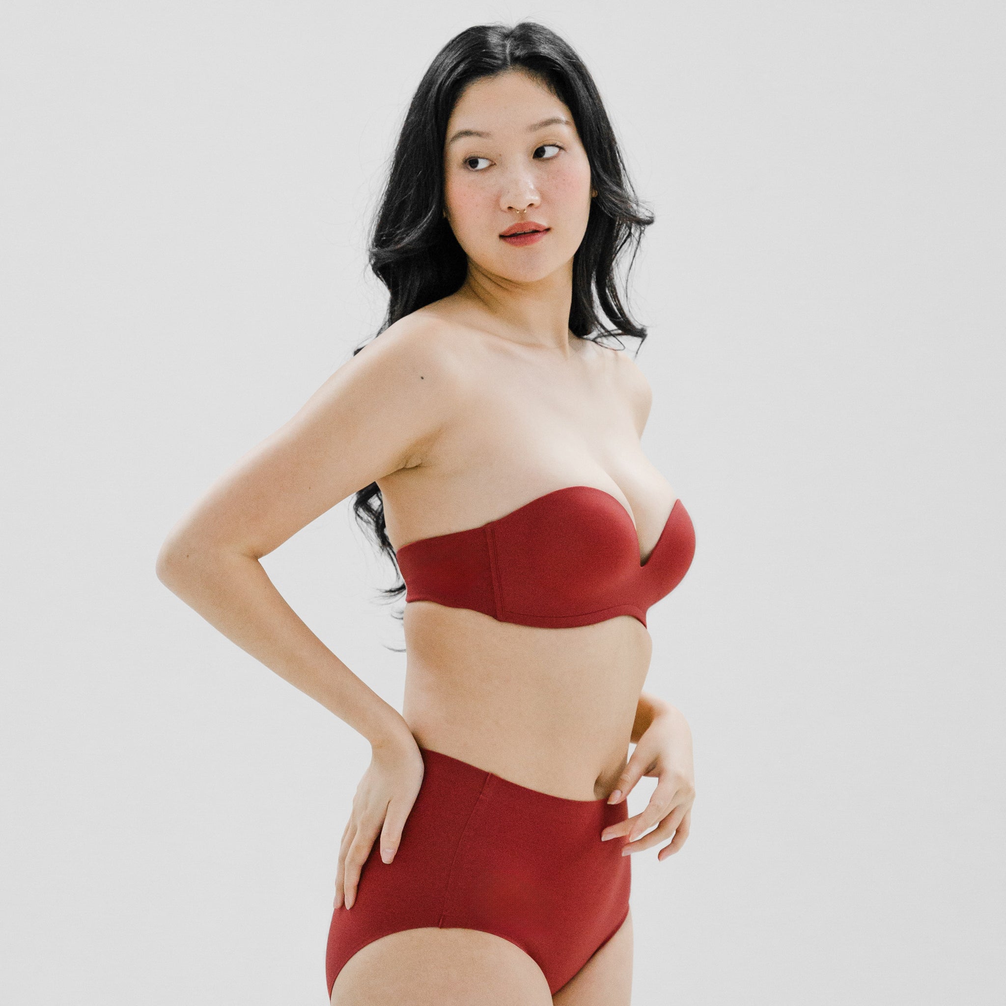 5th Gen 100% Non-Slip Strapless Bra in Cherry Cream (Limited Edition)