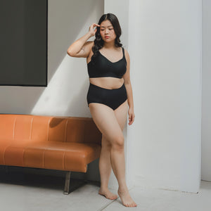 air-ee+ Seamless Bra in Black (Signature Edition)