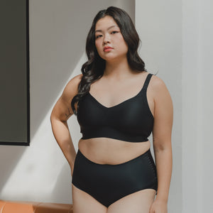 air-ee+ Seamless Bra in Black (Signature Edition)