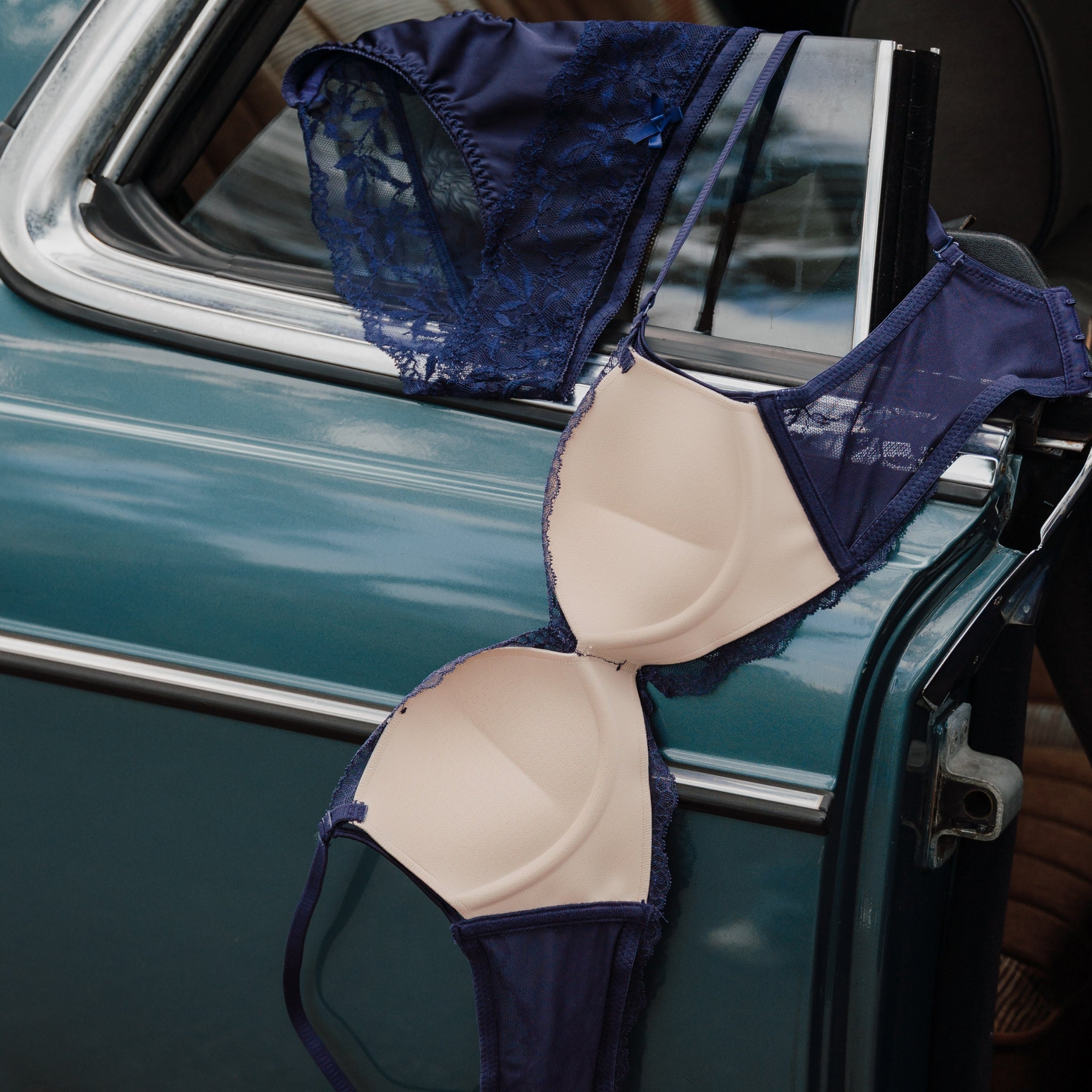 OOH-LA-LA! Lace Push Up Wireless Bra