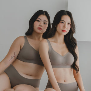 Air-ee Seamless Bra in Hojicha - Thick Straps (Signature Edition) *Limited Edition