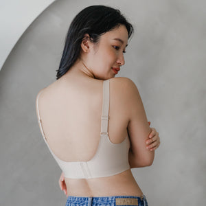 air-ee+ Seamless Bra in Almond Nude (Signature Edition)