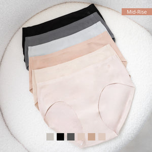 air-ee Cotton Mid-Rise Seamless Cheekies (Machine Wash Edition)