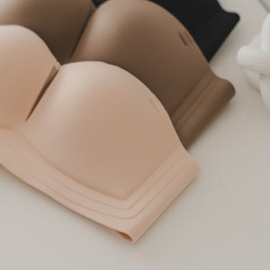 Oomph-tastic! 2-Way Lightly-Lined Seamless Wireless Bra in Pinkish Nude