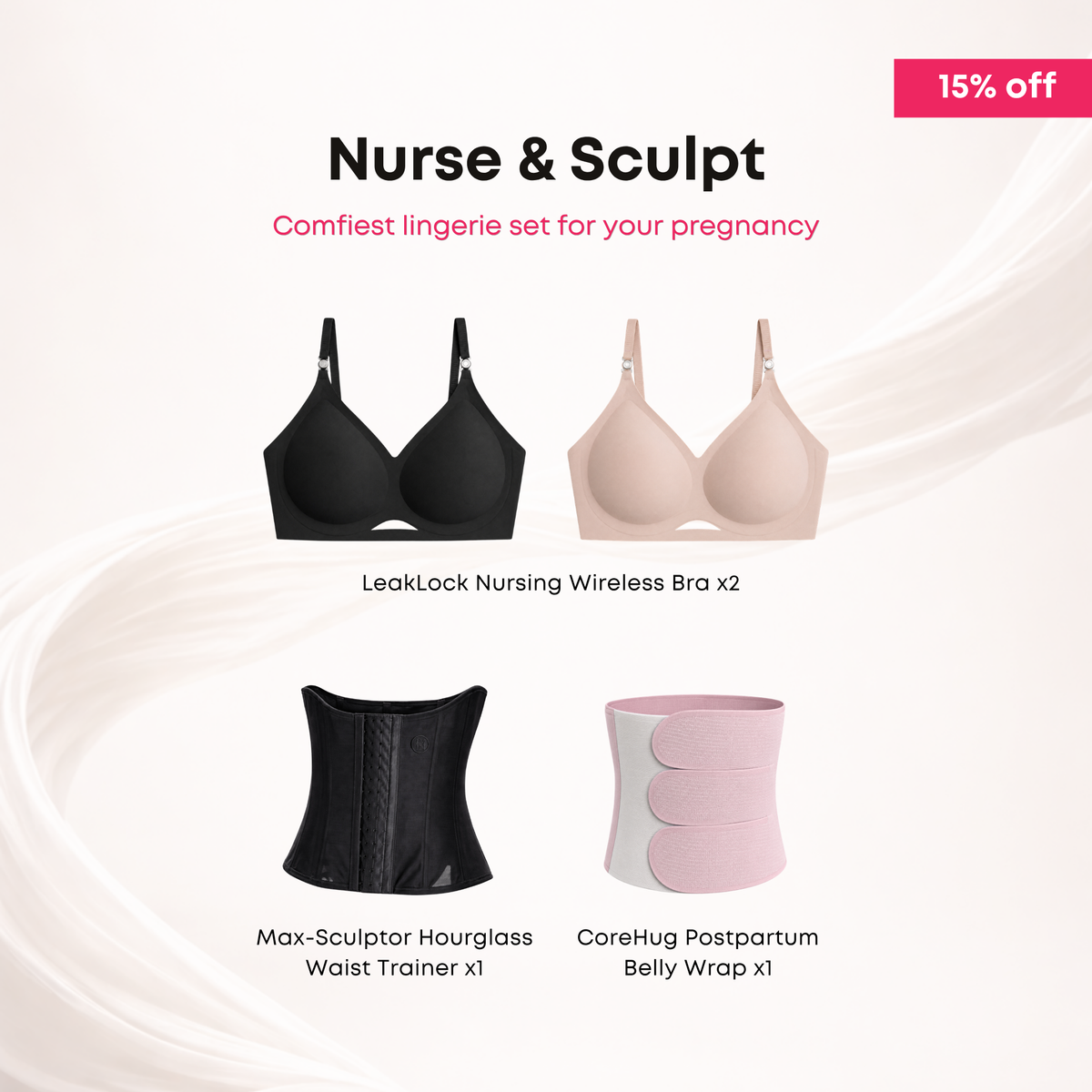 After Pregnancy:Nurse & Sculpt