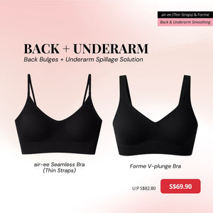 Back + Underarm in Black