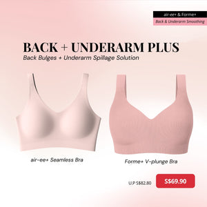 Back + Underarm Plus in Pink