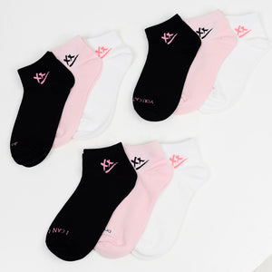 Motivational Socks in Black (Box of 3 pairs)