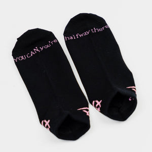 Motivational Socks in Black (Box of 3 pairs)