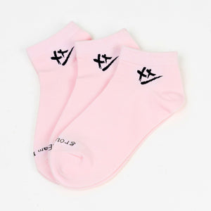 Motivational Socks in Pink (Box of 3 pairs)